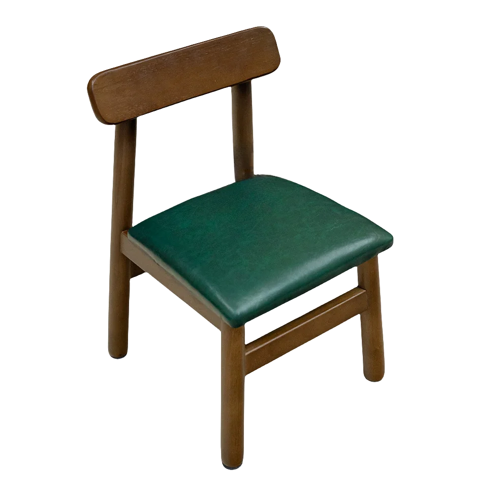 Afralia™ Bamboo Low Stool with Backrest - Portable Household Folding Mazza Chair