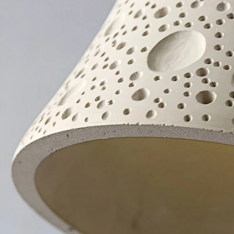 Afralia™ Cement LED Wall Lamp Sconce Modern Pull Chain Switch Stair Light