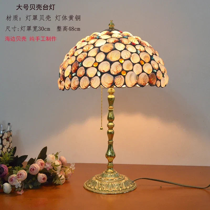 Afralia™ Brass Desk Lamp - French Retro Minimalist Light Luxury Bedroom Nostalgia