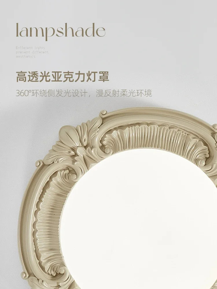 Afralia™ Retro Resin Ceiling Light - Minimalist Classic Design for Home, Bedroom, Study, Cafe