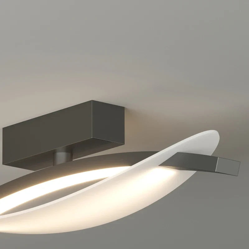 Afralia™ LED Ceiling Light Strip for Corridor, Balcony & Living Room