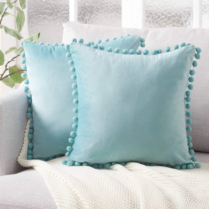 Afralia™ Velvet Cushion Cover: Soft & Stylish Decor for Home & Sofa