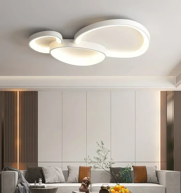 Afralia™ LED Dimmable Ceiling Lamp for Modern Minimalist Home Decor