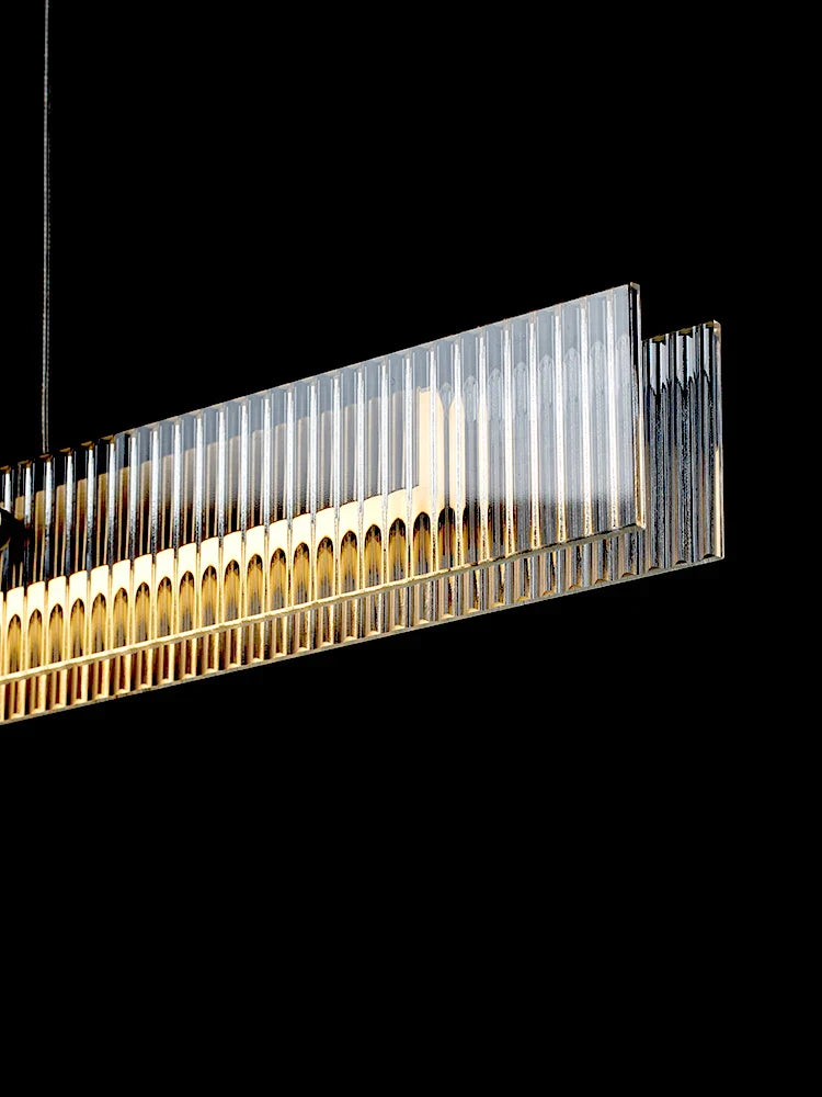 Afralia™ Glass Minimalist Pendant Light for High-End Dining Experience