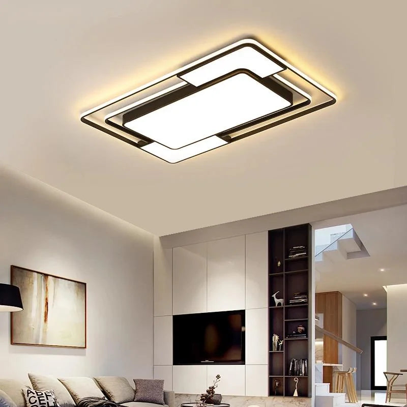 Afralia™ Modern LED Ceiling Light Fixture for Home Indoor Living Room Bedroom Dining Room