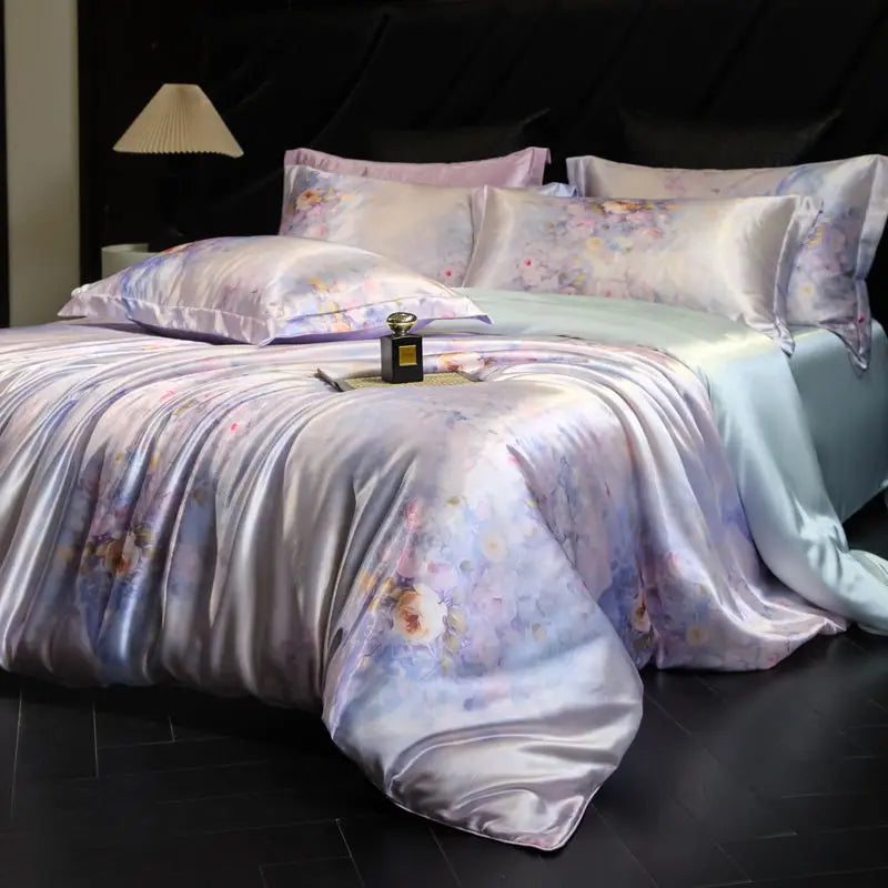 Afralia™ Mulberry Silk Bedding Sets: American Summer Cool and Comfortable Premium Bedsheet Set