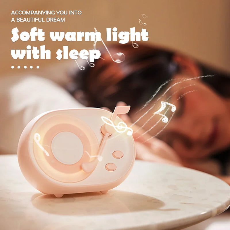 Wireless Bluetooth Speaker Night Light by Afralia™: Vintage Music Player Atmosphere Decor