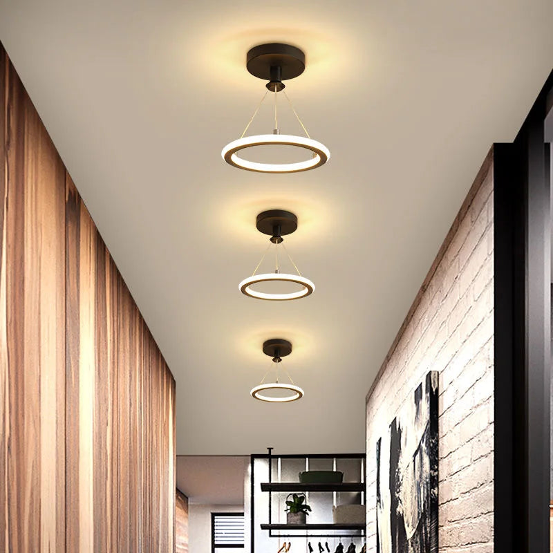 Afralia™ Minimalist Nordic LED Wall Lamp for Balcony, Corridor, and Cloakroom