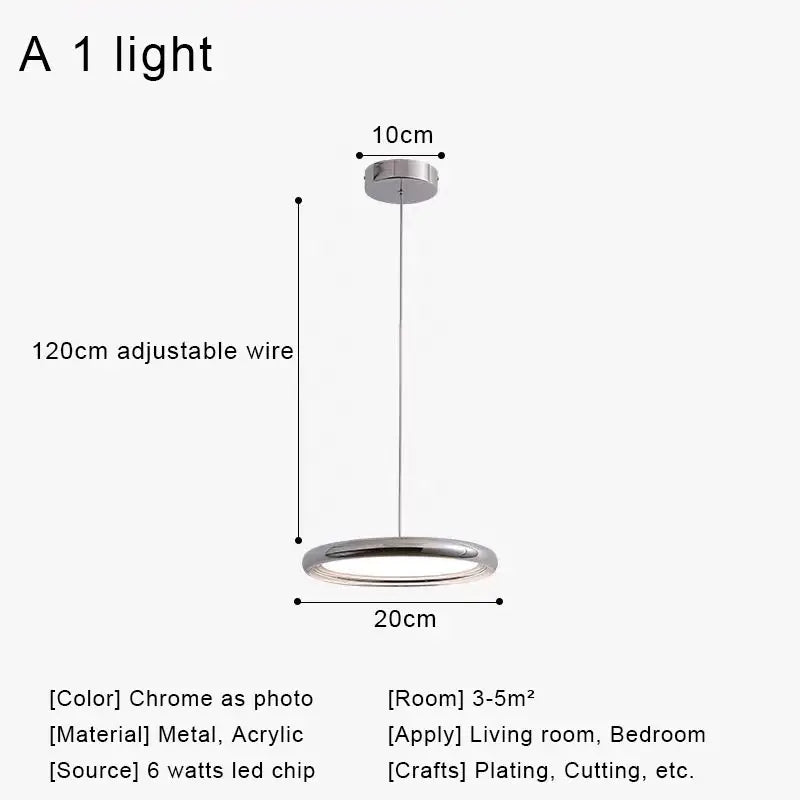 Afralia™ LED Pendant Lights for Kitchen Dining Room Home Decor