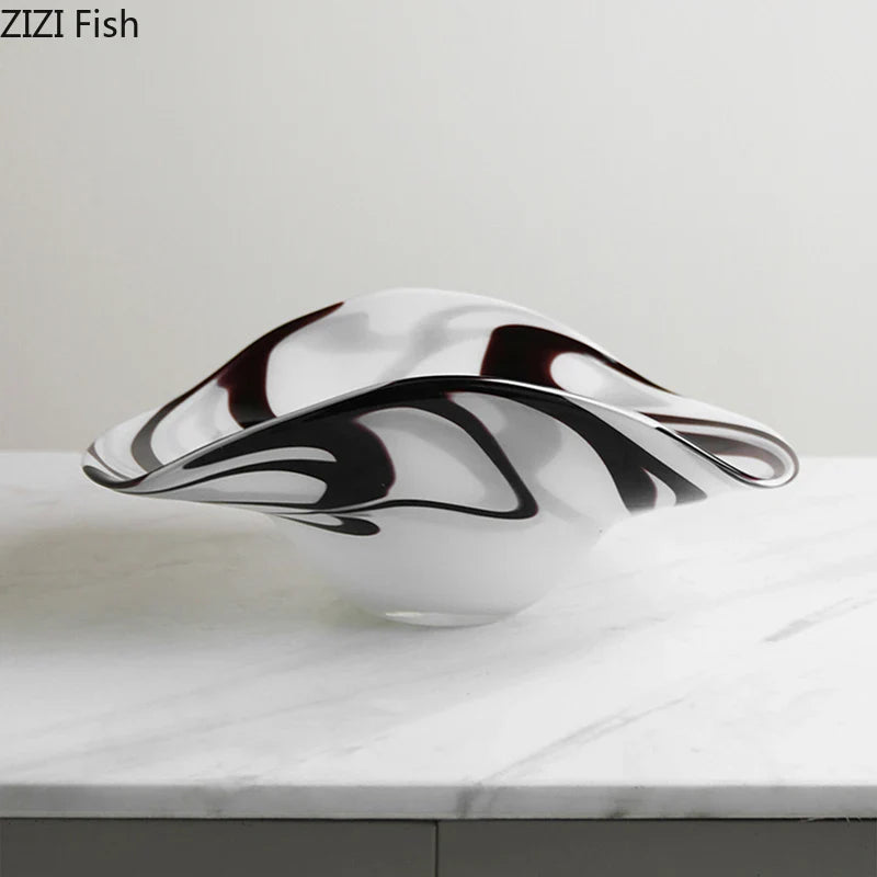 Afralia™ Glass Fruit Plate Set - Elegant Tableware for Home, Hotel, and Restaurant Use