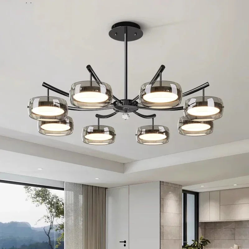 Afralia™ Nordic Minimalist Ceiling Chandelier for Home Decor Lighting Fixture