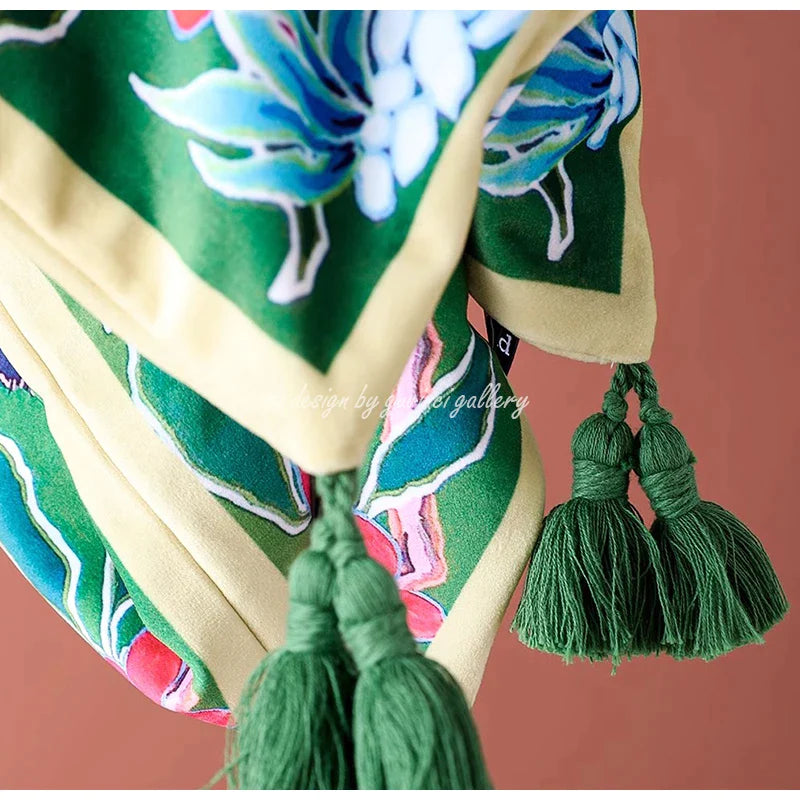 Afralia™ Mystical Zebra Decorative Cushion Cover Luxury Throw Pillowcase Bordeaux