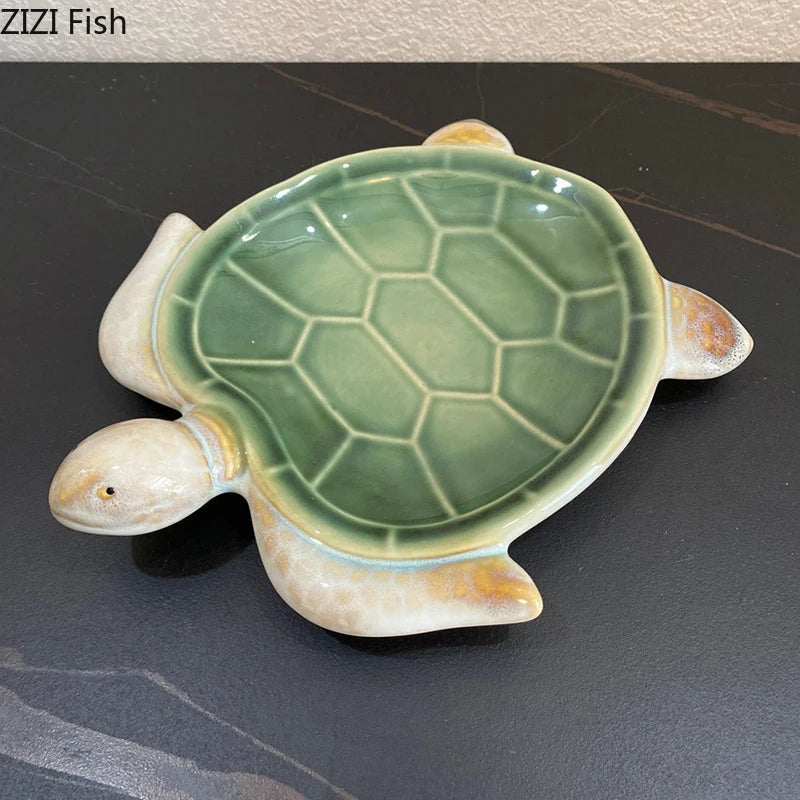 Afralia™ Little Turtle Statue Desk Decoration Creative Ornaments Room Decor