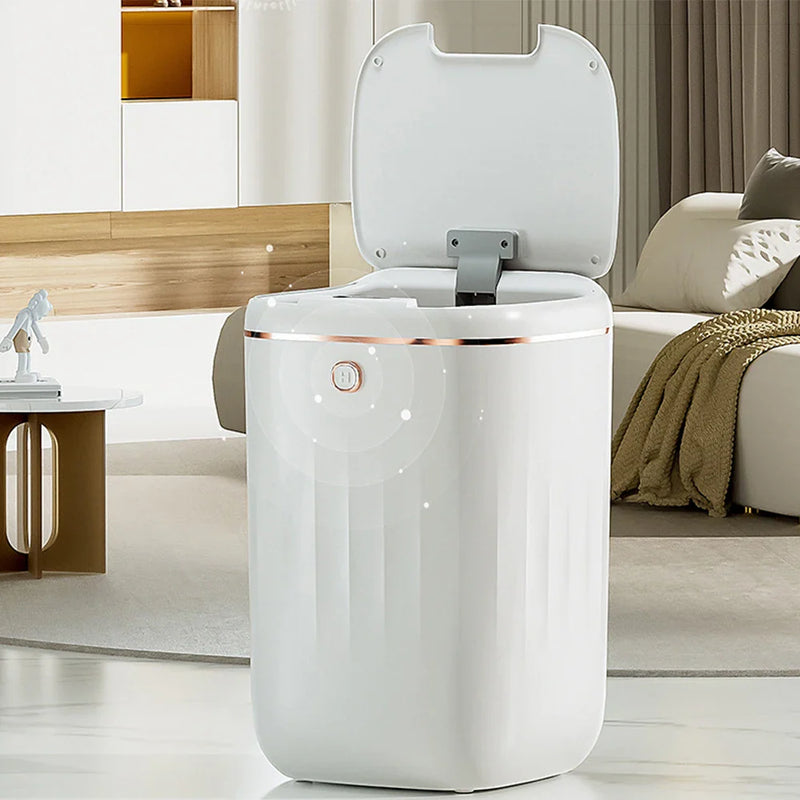 Afralia™ Smart Sensor Trash Can 24/22/20L Large Capacity for Kitchen Bathroom