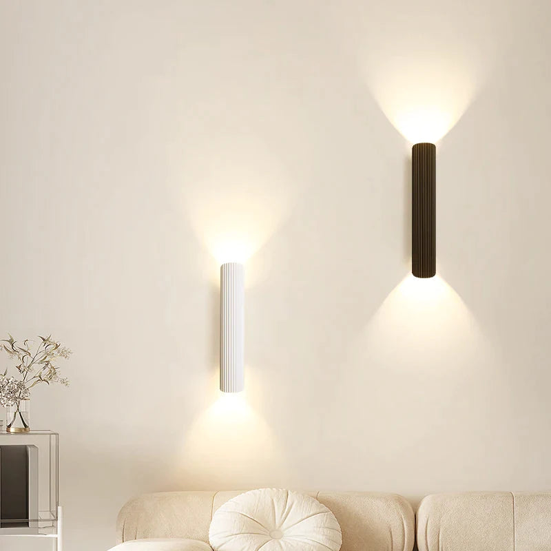 Afralia™ Nordic Led Wall Sconce for Home Decoration - Bedroom Living Dining Aisle Stair Lamp