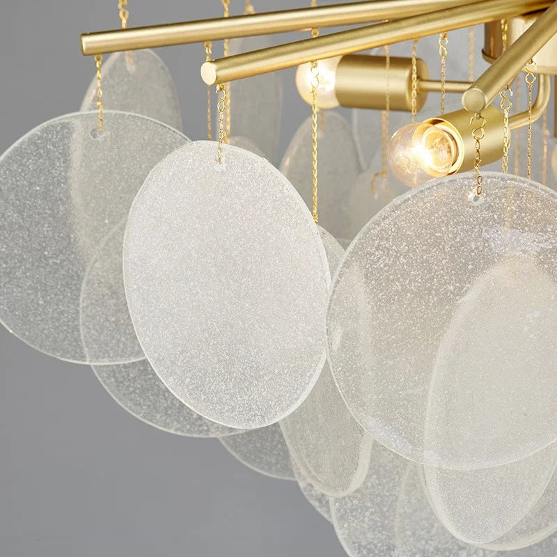 Afralia™ Glass LED Tree Branch Chandelier: Luxury Pendant Lamp for Home Decor