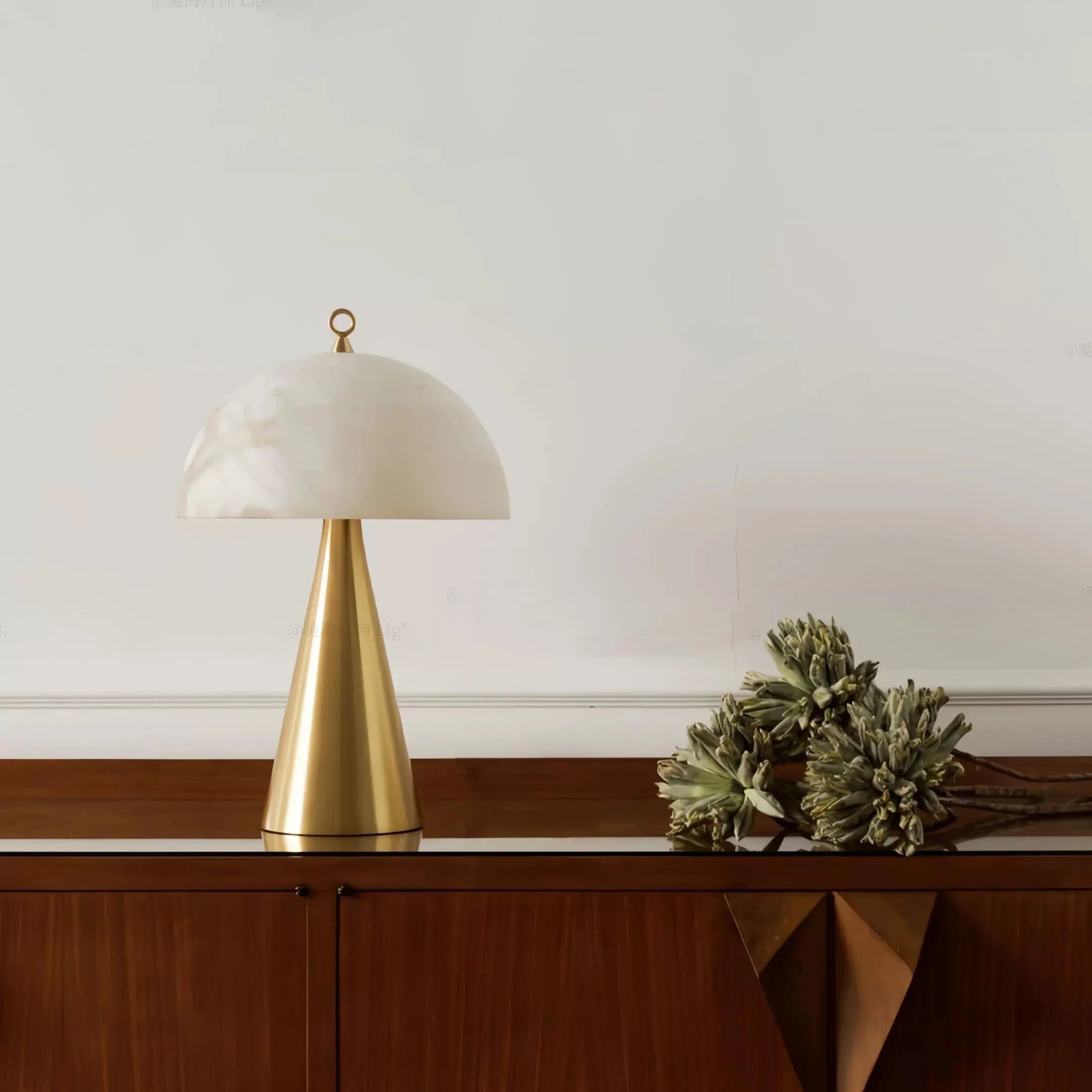 Afralia™ Marble Table Lamp - Modern Luxury Room Decor with Stone Base