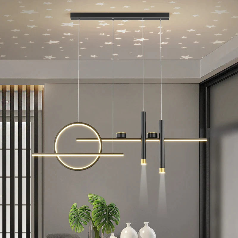 Afralia™ Nordic Designer Luxury Chandelier for Modern Minimalist Restaurant & Bar Tables