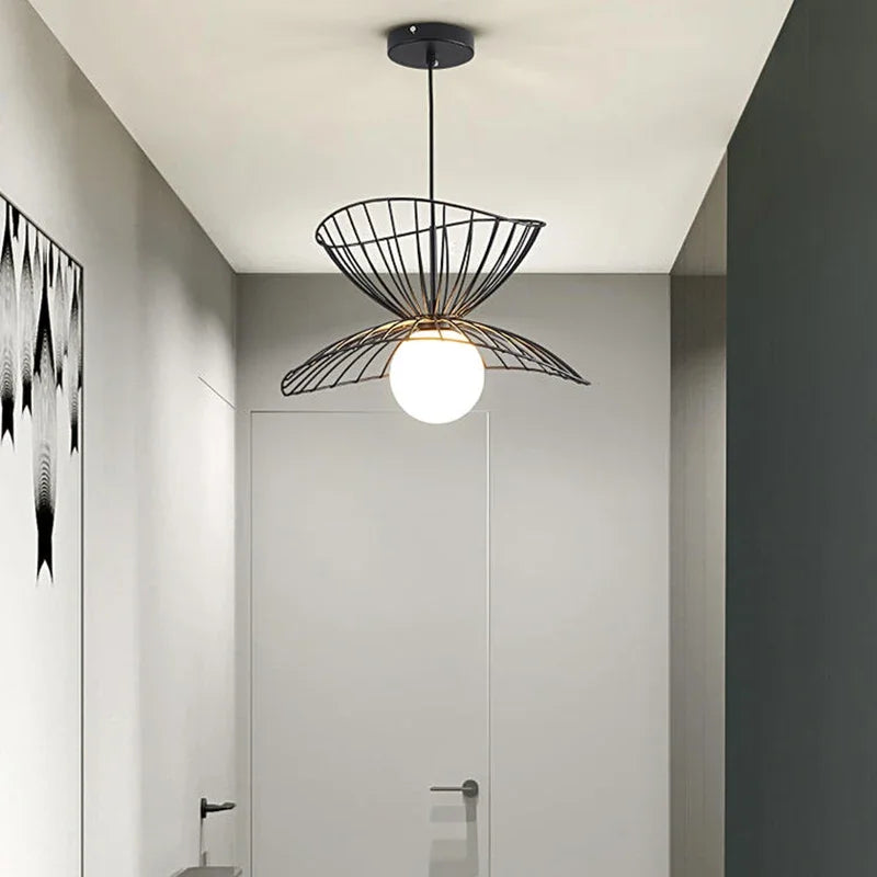 Afralia™ Modern Industrial Pendant Lights for Bedroom, Kitchen, and Dining Room