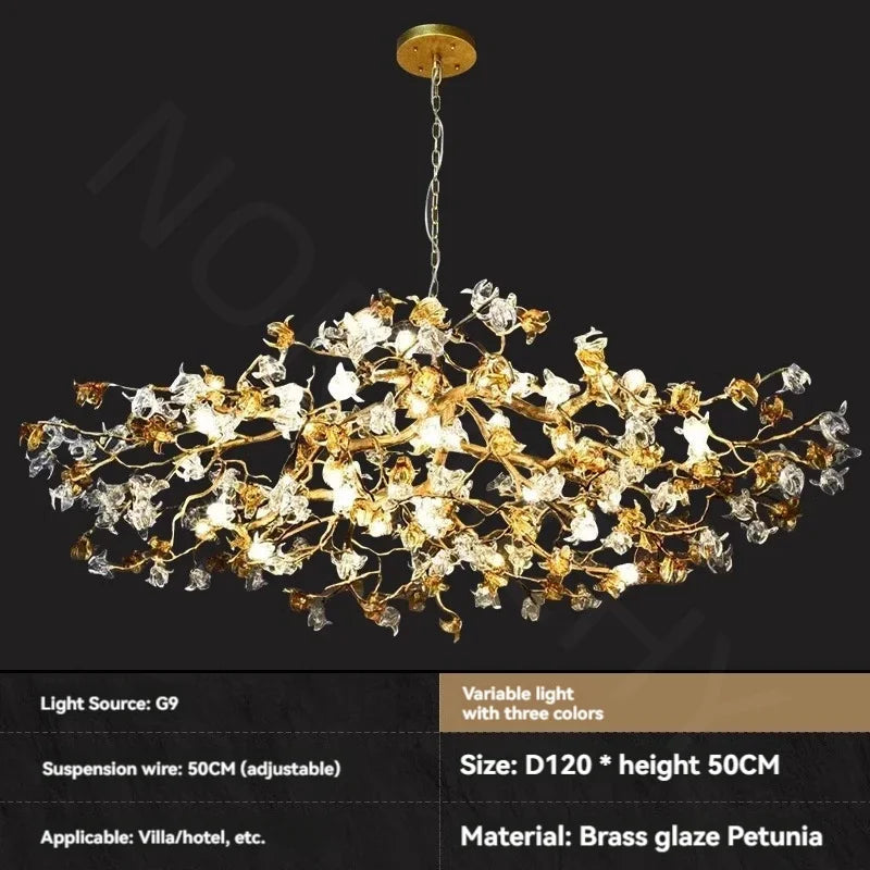 Afralia™ Luxury Villa Crystal Chandelier for Living Room, Bar, and Tea Room