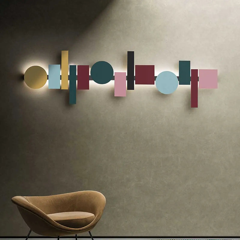 Afralia™ Totem LED Wall Lamp: Modern Colorful Light for Living Room, Parlor, Kids Room