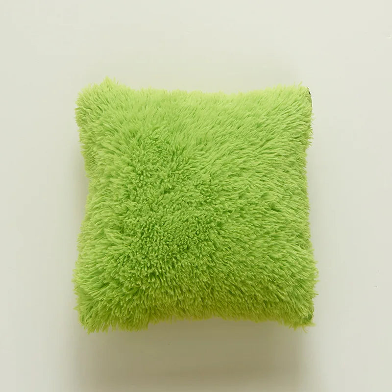 Afralia™ Sea Lion Velvet Body Pillow: Cozy Faux Fur Sofa Decor, 43x43cm Size