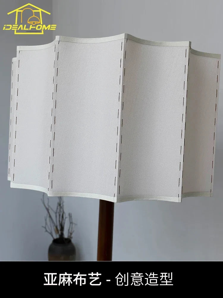 Afralia™ Solid Wood LED Floor Lamp | Minimalist Zen Design for Living Room, Bedroom, Study