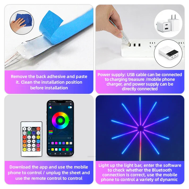 Afralia™ Zigbee 5050 RGB WiFi LED Strip for Smart Room Decor