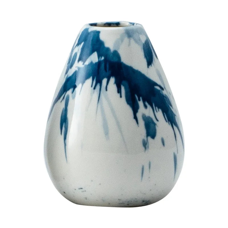 Afralia™ Graffiti Ceramic Vase for Stylish Flower Arrangements