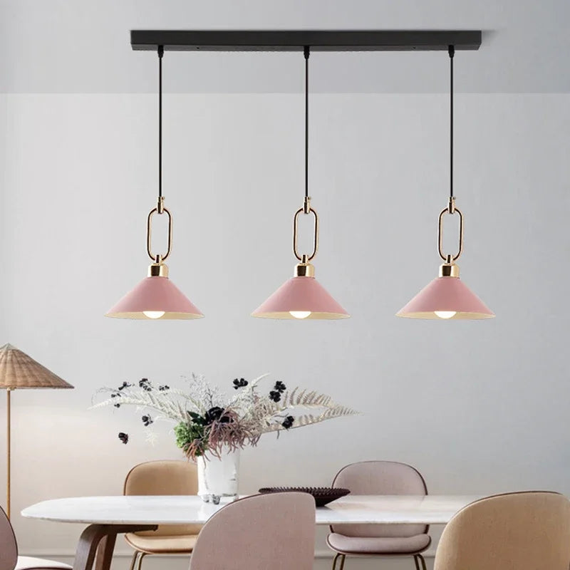 Afralia™ Modern Macaron Chandeliers | Creative Pendant Lamps for Stylish Home Decor