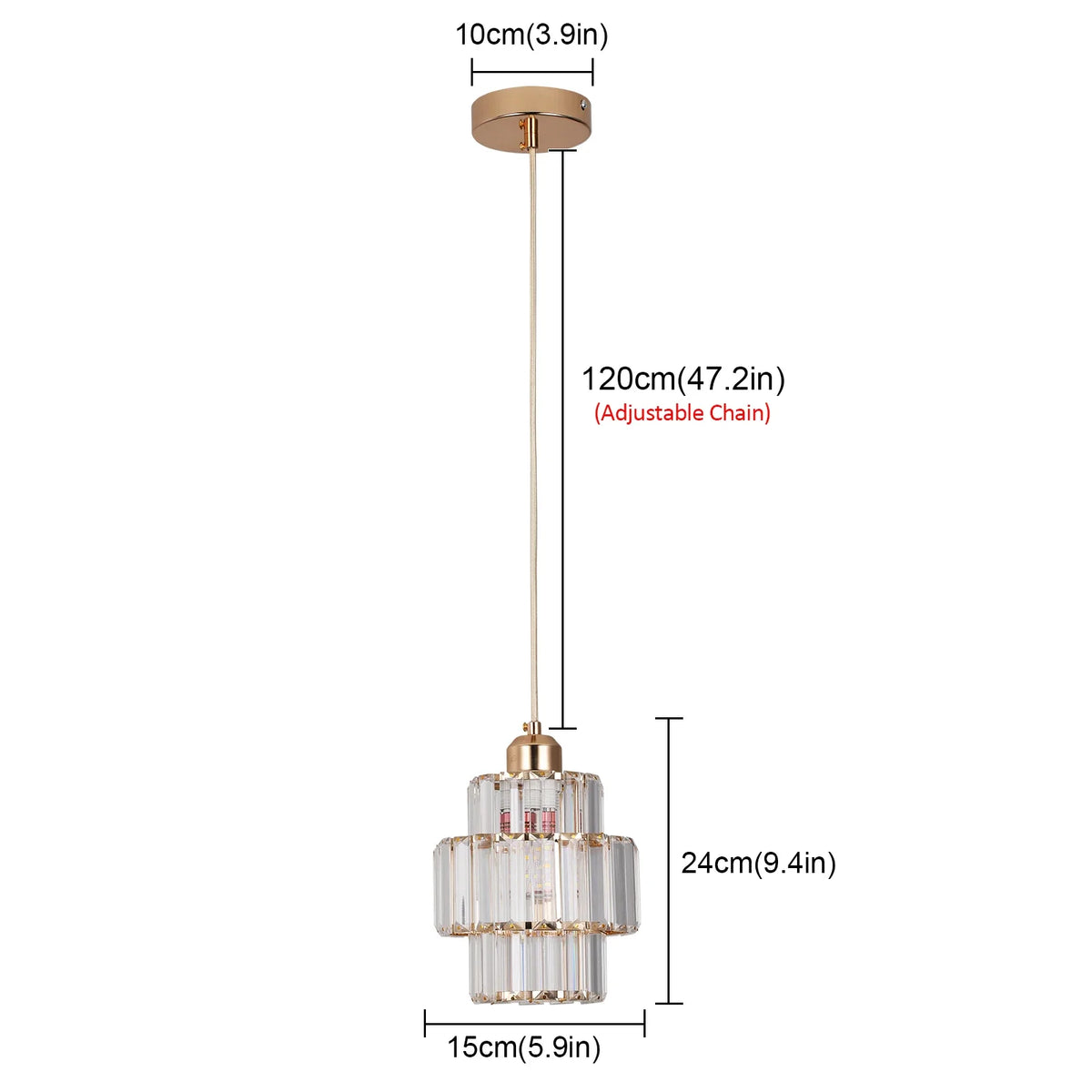 Afralia™ Luxury Crystal Pendant Chandelier for Modern Living Dining Room Hotel Decor