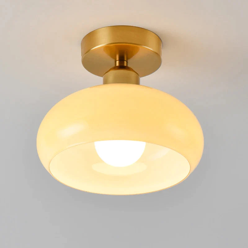 Afralia™ Gold LED Ceiling Light for Home Hotel Bedroom Living Room - Modern Lighting Fixture