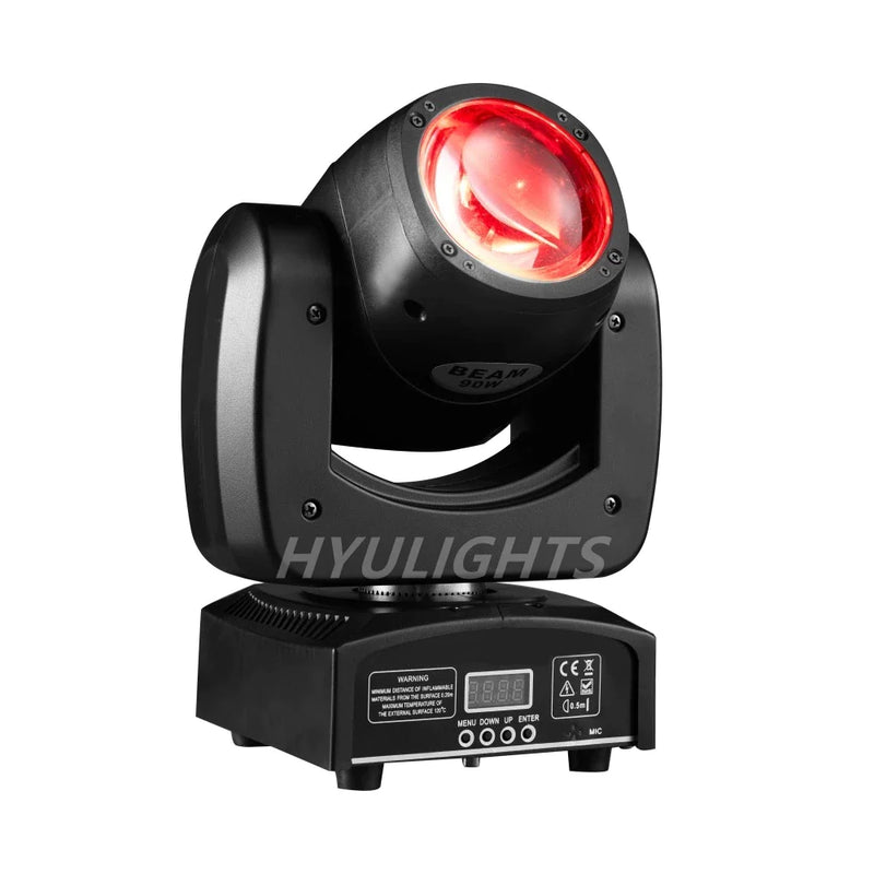 Afralia™ Mini RGBW Moving Head Lights DJ Spot Light Disco Dmx Control LED