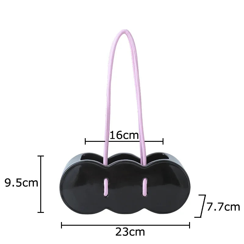 Afralia™ Handbag Shape Ceramic Vase Table Decor Flowers Arrangement Room Aesthetic