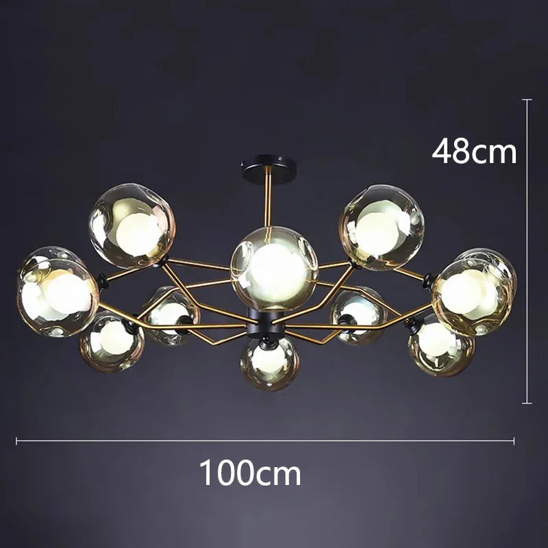 Afralia™ LED Pendant Light Chandeliers for Modern Home Decor & Dining Room Lighting