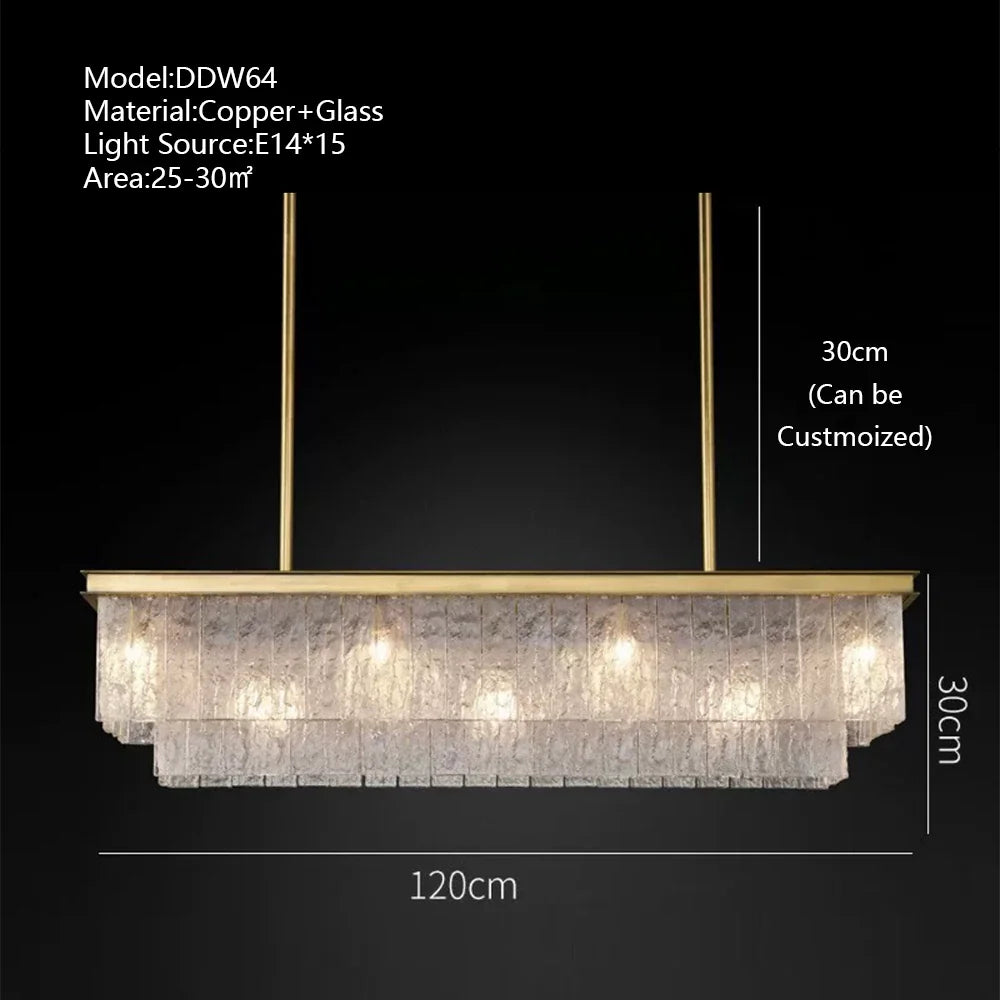 Afralia™ Glass LED Pendant Light for Modern Home Decor & Dining Table