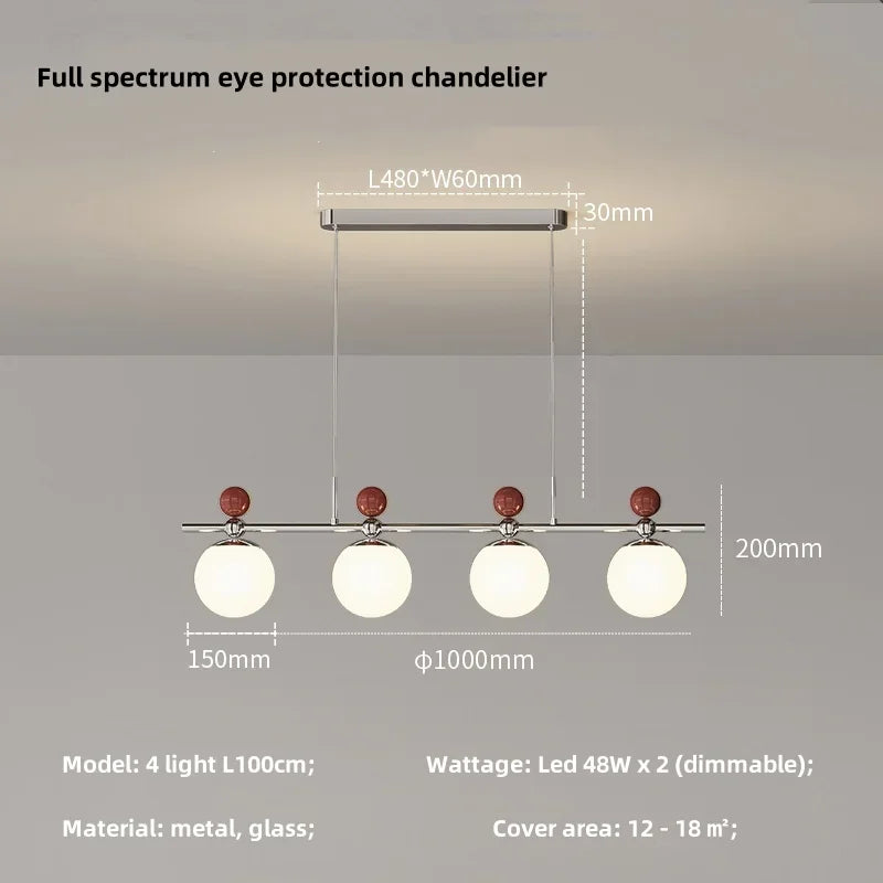 Afralia™ Modern Full Spectrum LED Pendant Hanging Light for Dining Room Decor