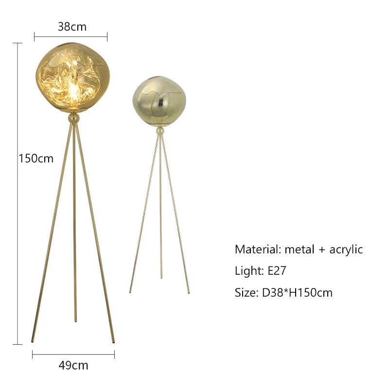 Afralia™ Nordic Style LED Lava Floor Lamp for Living Room Bedroom Decor