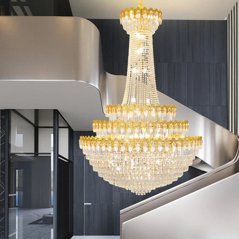Afralia™ Crystal Chandelier: Luxury European Living Room Main Light 2024 Elegant Design