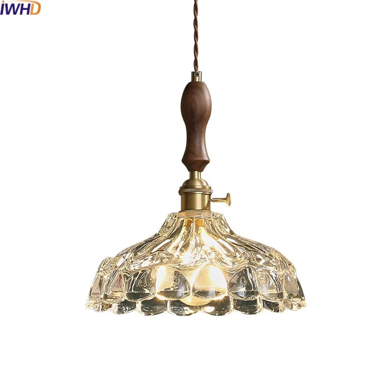 Afralia™ Nordic LED Glass Pendant Light - Modern Home Decor for Dining Room & Stairway