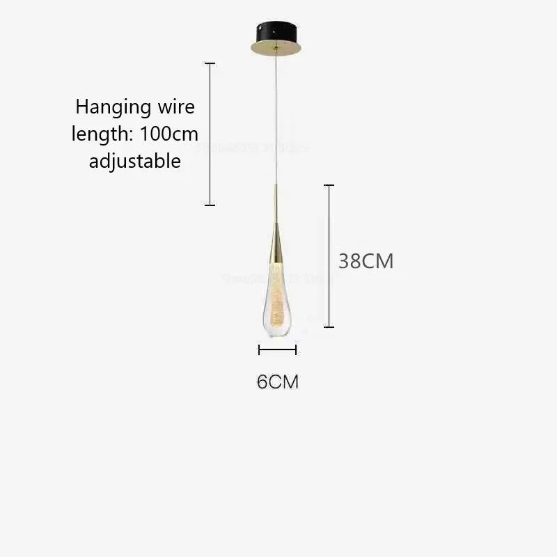 Afralia™ Crystal Pendant Lights: Modern LED Ceiling Lamps for Living Room, Restaurant, Bar