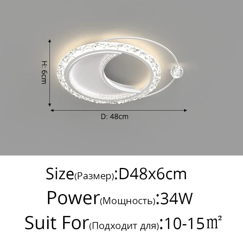 Afralia™ Minimalist Acrylic Round LED Ceiling Lamp, Modern Gold Chandelier for Stylish Home Environment