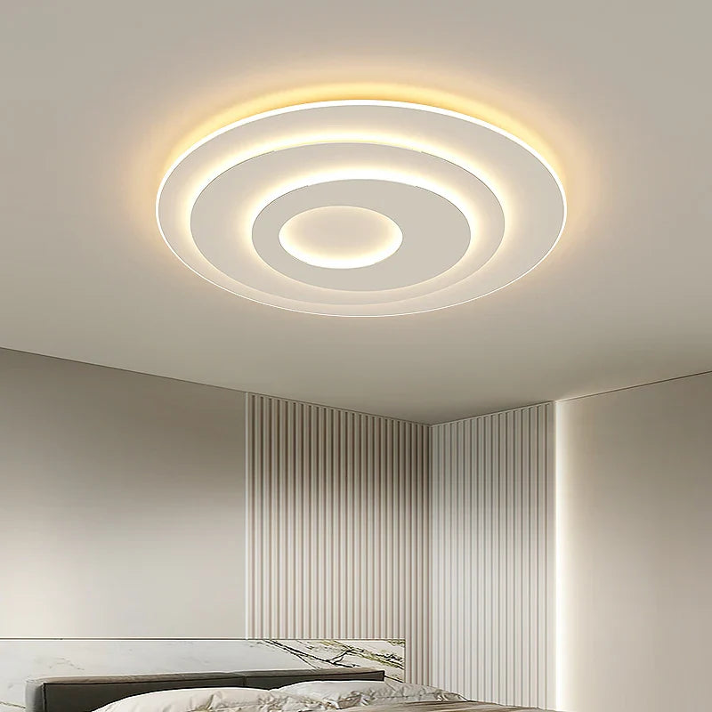 Afralia™ LED Chandeliers: Modern Minimalist Rectangular Ceiling Lights for Living Room, Bedroom, Dining Room