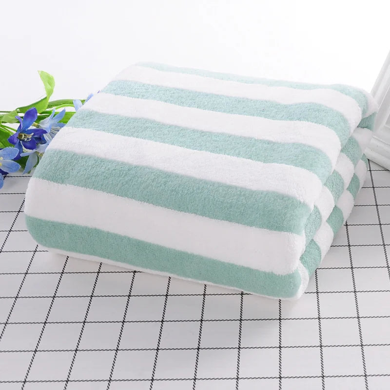 Afralia™ Microfiber Bath Towel Sets for Soft Absorbent Quick Drying Adults