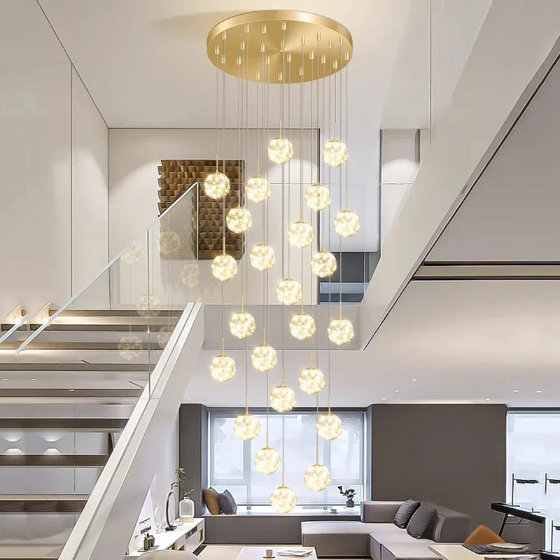 Afralia™ LED Pendant Chandeliers for Modern Home Decor and Indoor Lighting