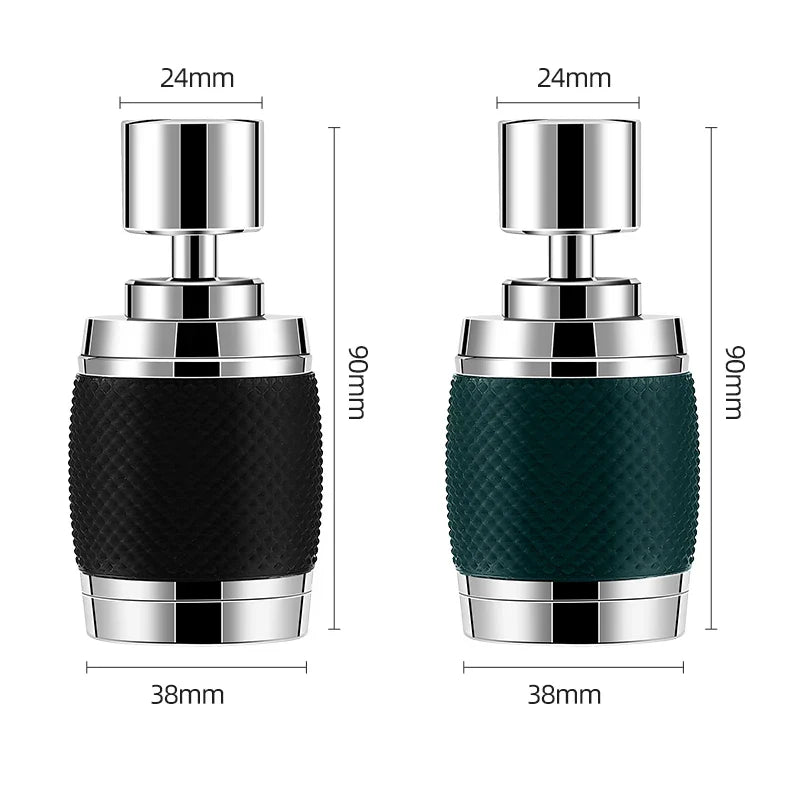 Afralia™ 3-Mode Space Aluminum Kitchen Faucet Aerator | 360° Water Saving Nozzle Filter