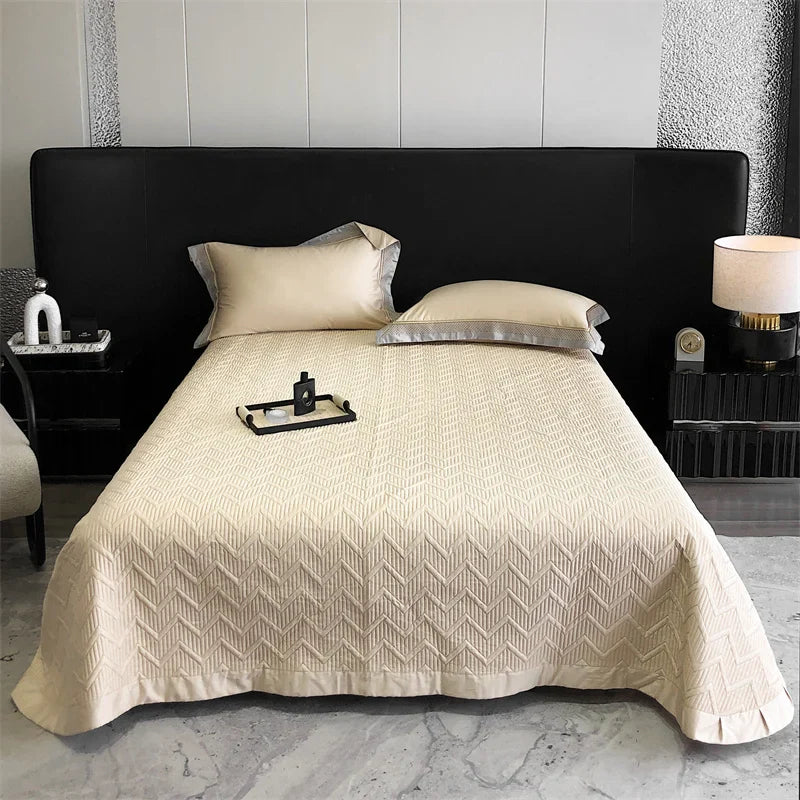 Afralia™ Luxury Embroidery Bedding Set - Premium Duvet Cover, Bedspread, Pillowcases
