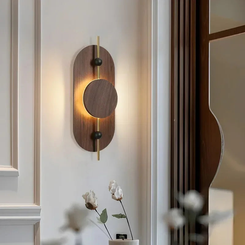 Afralia™ Nordic Minimalist Bedside Wall Lamp for Modern Living Room and Bedroom