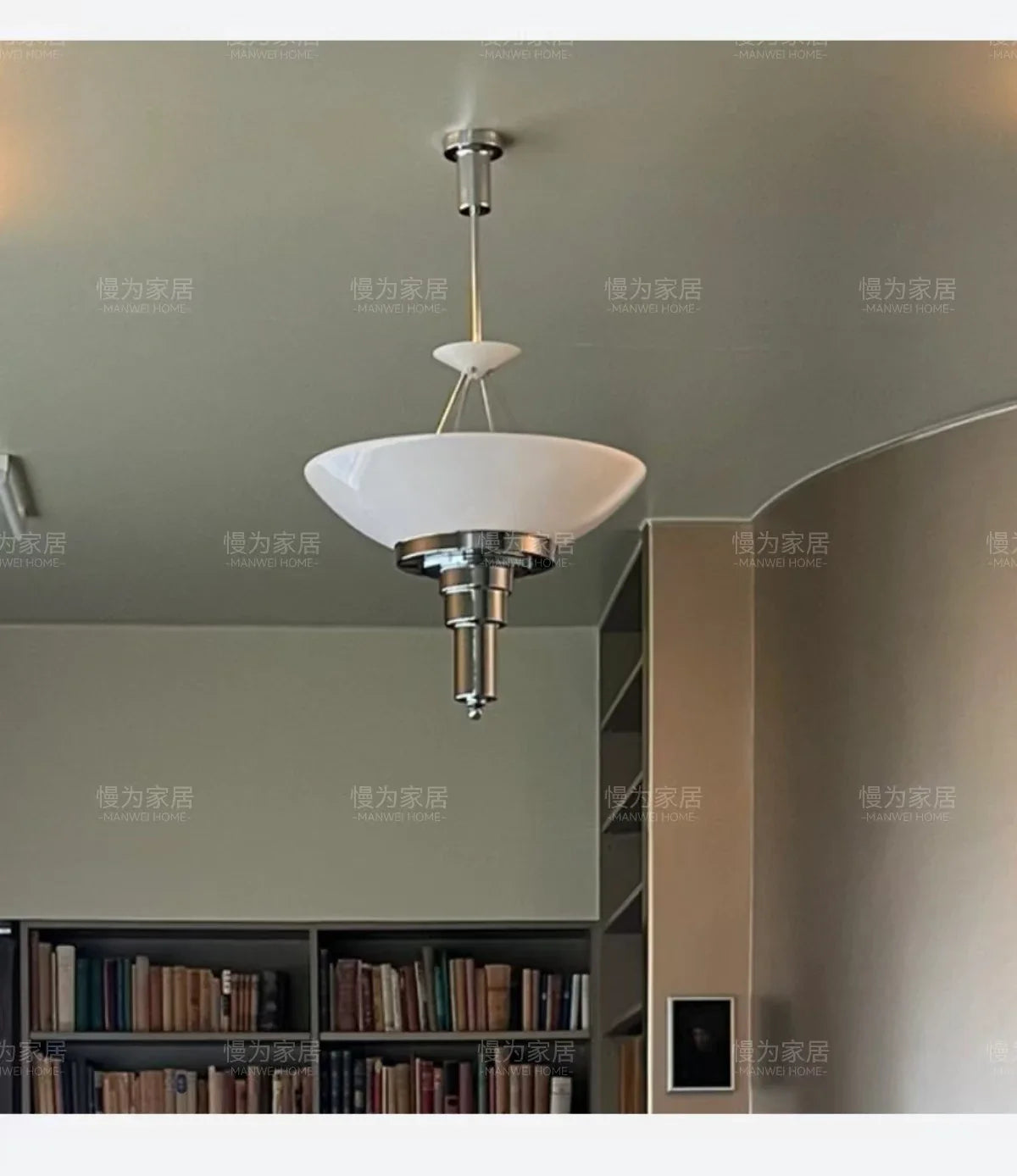 Afralia™ Space Age Bauhaus Chandelier for Dining, Living, Bedroom, Bar - Italian Texture