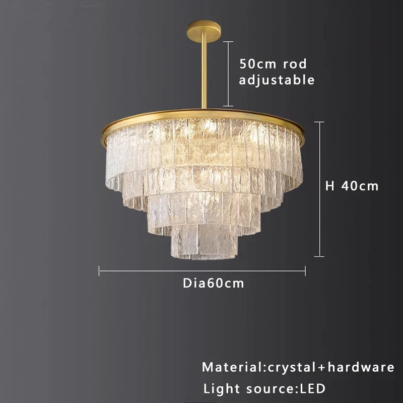 Afralia™ Glass LED Pendant Light for Modern Home Decor & Dining Table